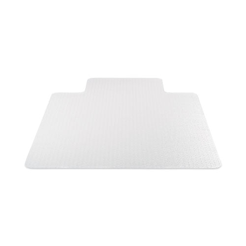 Supermat Tapete para silla de uso frecuente para alfombra de pelo mediano, 46 ​​x 60, con borde ancho, transparente