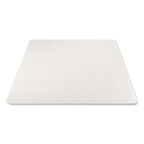 Tapete antimicrobiano para silla, alfombra de pelo mediano, 60 x 46, rectangular, transparente