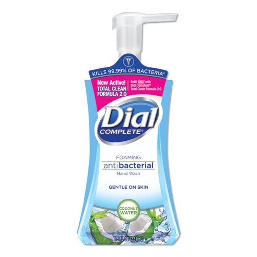 Antibacterial Foaming Hand Wash, Spring Water, 7.5 Oz, 8/carton