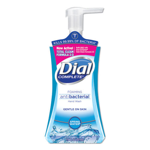 Antibacterial Foaming Hand Wash, Spring Water, 7.5 Oz, 8/carton