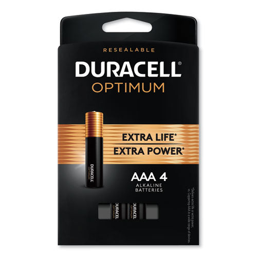 Baterías alcalinas AAA Optimum, paquete de 8