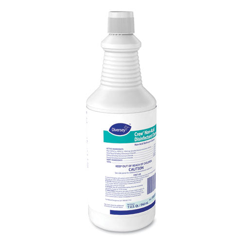 Desinfectante para baño y tazón sin ácido Crew Neutral, botella exprimible de 32 onzas, 12 por caja