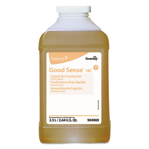 Good Sense Liquid Odor Counteractant, fresco, botella lista para usar de 1,5 l, 2 por caja