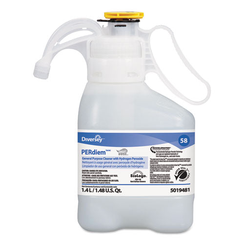 Perdiem Limpiador general concentrado con peróxido de hidrógeno, 47.34 oz, botella, 2/cartón
