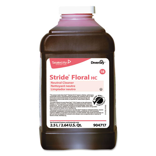 Stride Neutral Cleaner, aroma cítrico, 1,4 ml, 2 botellas/cartón