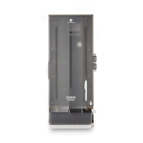 Smartstock Utensil Dispenser, Knives, 10 X 8.78 X 24.75, Smoke