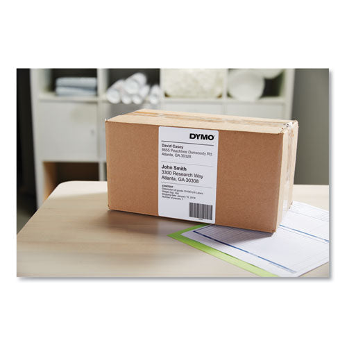 Lw Etiquetas de envío extragrandes, 4" x 6", blancas, 220 etiquetas/rollo, 5 rollos/paquete