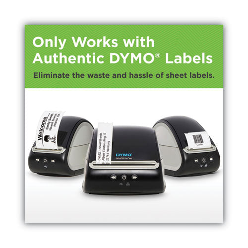 Impresora de etiquetas Labelwriter 550 Turbo Series, velocidad de impresión de 90 etiquetas/min, 5,34 x 7,38 x 8,5