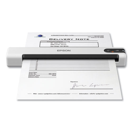 Escáner de documentos portátil Ds-70, resolución óptica de 600 ppp, alimentador automático de documentos de 1 hoja