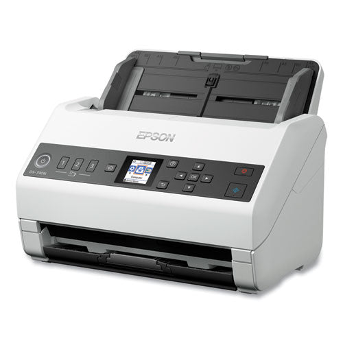 Escáner de documentos a color en red Ds-730n, resolución óptica de 600 ppp, alimentador automático de documentos a doble cara de 100 hojas
