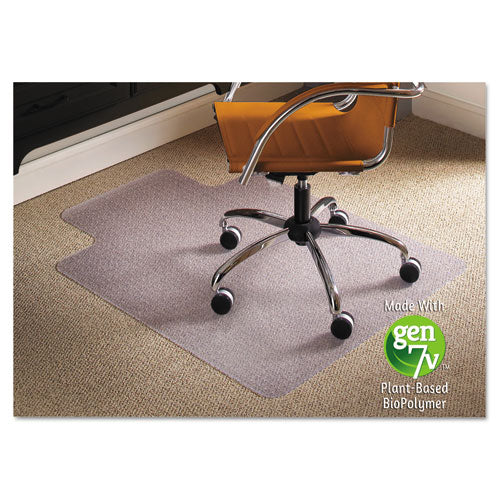 Tapete para silla Natural Origins para alfombra, 36 x 48, transparente