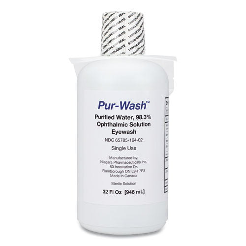 Pur-wash Eye Wash, 32 Oz Bottle