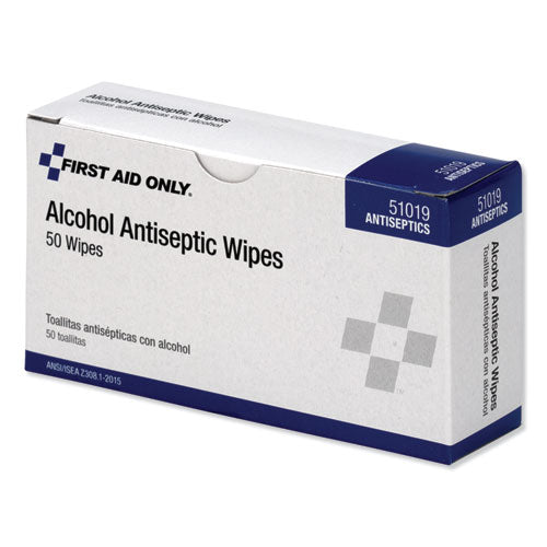 First Aid Alcohol Pads, 50/box
