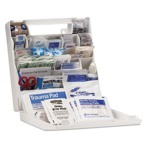 Ansi Class A+ First Aid Kit For 50 People, 183 Pieces, Plastic Case