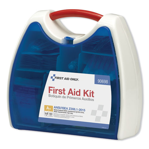 Readycare First Aid Kit For 50 People, Ansi A+, 238 Pieces, Plastic Case