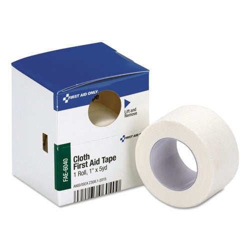 First Aid Tape, Acrylic, 0.5" X 10 Yds, White