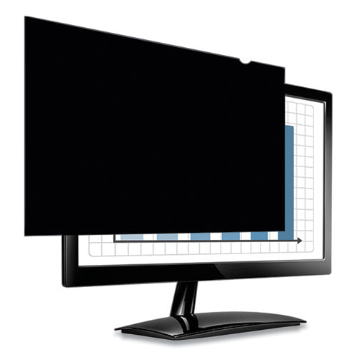 Filtro de privacidad Blackout de Privascreen para monitor plano de pantalla ancha de 27", relación de aspecto 16:9