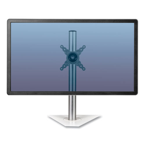 Kit de brazo para un solo monitor Lotus, para monitores de 26", rotación de 180 grados, giro de 180 grados, plateado, soporta 17 libras