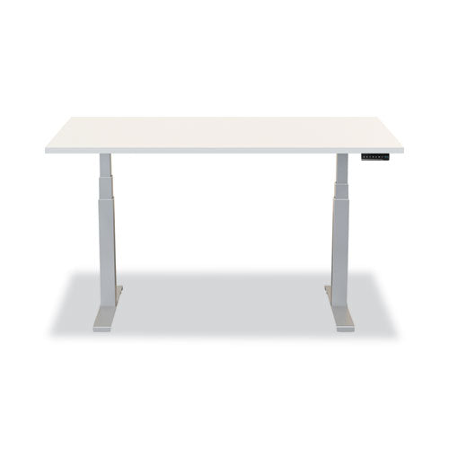 Tablero de mesa laminado Levado, 48" x 24", blanco