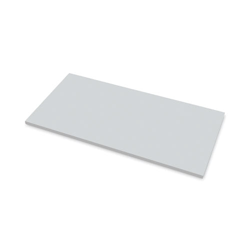 Tablero de mesa laminado Levado, 48" x 24", gris