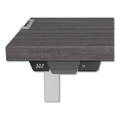 Tablero de mesa laminado Levado, 60" x 30", gris