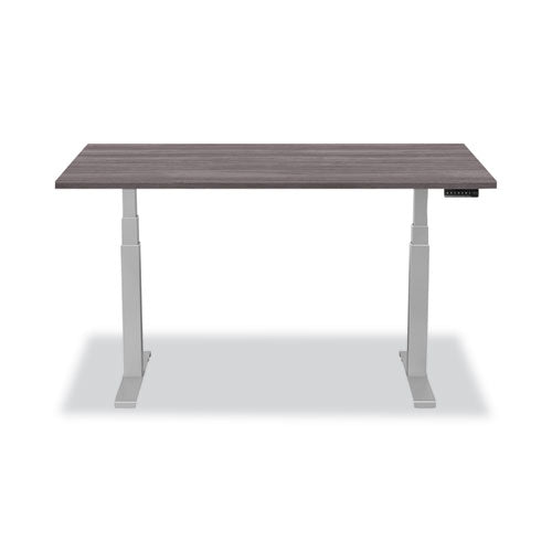 Tablero de mesa laminado Levado, 72" x 30", ceniza gris