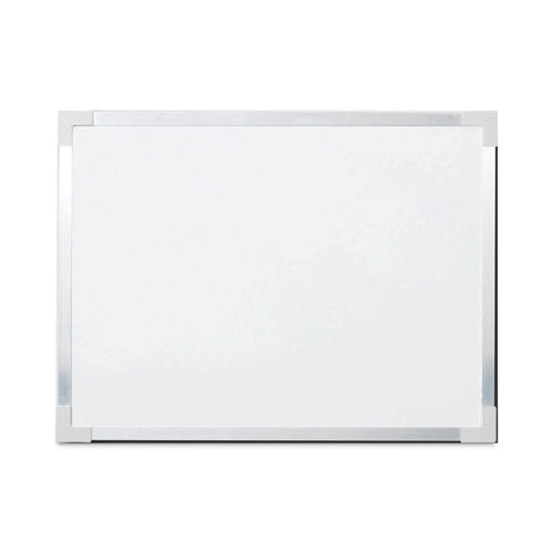 Framed Dry Erase Board, 48 X 36, White Surface, Silver Aluminum Frame