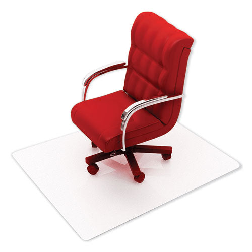 Tapete para silla Cleartex Ultimat Xxl de policarbonato para pisos duros, 60 x 60, transparente
