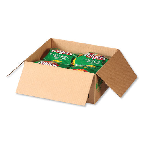 Paquetes de filtros de café, tostado clásico descafeinado, 9/10 oz, 10/paquete, 4 paquetes/cartón