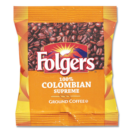 Café, 100 % colombiano, molido, paquete fraccionado de 1.75 oz, 42 por caja