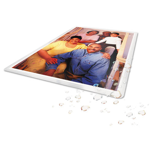 Bolsas para plastificar térmicas ultratransparentes, 3 mil, 9" x 11,5", transparente brillante, 50/caja