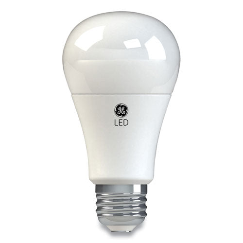 Bombilla LED A19 de luz blanca suave regulable, 10 W, 4/paquete