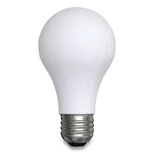 Bombilla LED clásica A19 sin atenuación, 8 W, luz diurna, 4/paquete