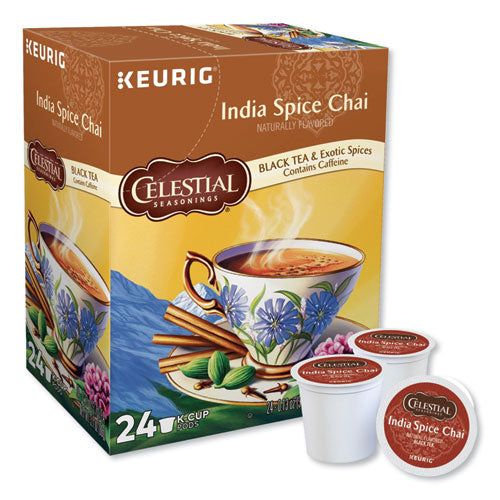 India Spice Chai Tea K-cups, 96/carton