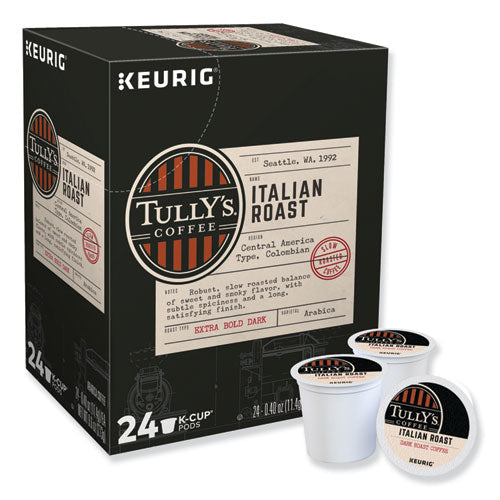 Italian Roast Coffee K-cups, 96/carton