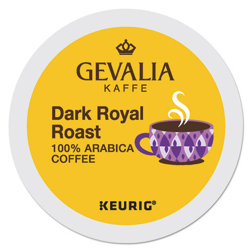 Kaffee Dark Royal Roast K-cups, 24/box