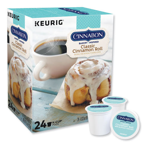 Cinnabon Classic Cinnamon Roll Café K-tazas, 24/caja