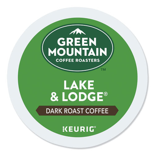 Lake And Lodge Coffee K-cups, tostado medio, 96/cartón