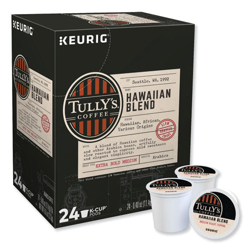 Hawaiian Blend Coffee K-cups, 24/box