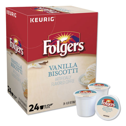 Vanilla Biscotti Coffee K-cups, 24/box