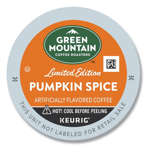 Fair Trade Certified Pumpkin Spice Flavored Coffee K-cups, 96/carton