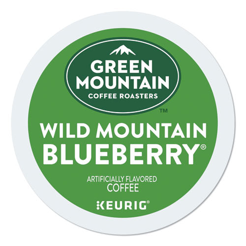 Fair Trade Wild Mountain Blueberry Coffee K-cups, 96/carton