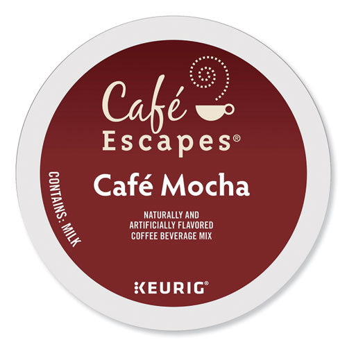 Café Escapes Mocha K-tazas, 24/caja