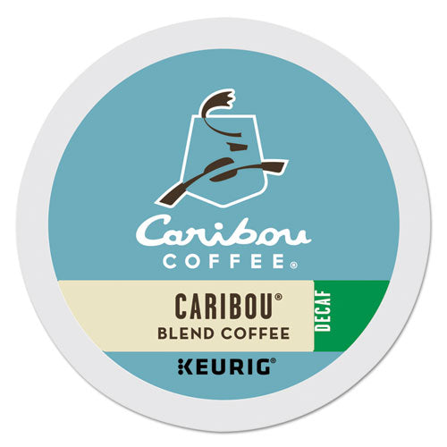 Caribou Blend Café Descafeinado K-tazas, 96/cartón