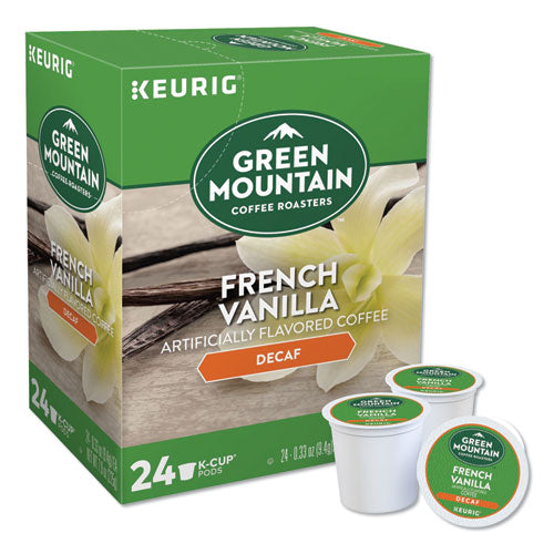 French Vanilla Decaf Coffee K-cups, 96/carton