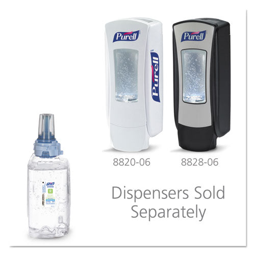 Advanced Hand Sanitizer Green Certified Gel Refill, For Ltx-12 Dispensers, 1,200 Ml, Fragrance-free, 2/carton