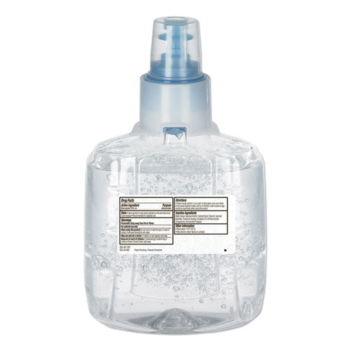 Advanced Hand Sanitizer Green Certified Gel Refill, For Ltx-12 Dispensers, 1,200 Ml, Fragrance-free