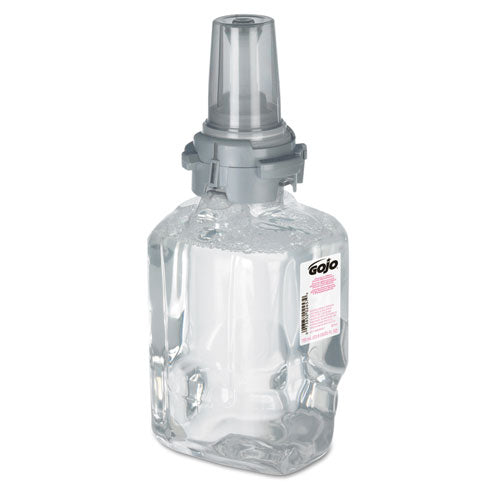 Repuesto de jabón para manos en espuma transparente y suave, para dispensador Adx-7, sin fragancia, 700 ml, transparente, 4/cartón