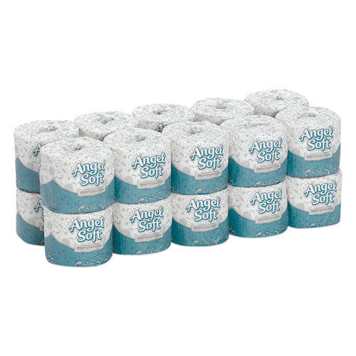 Papel higiénico Angel Soft Ps Premium, caja fuerte séptica, 2 capas, blanco, 450 hojas/rollo, 20 rollos/cartón