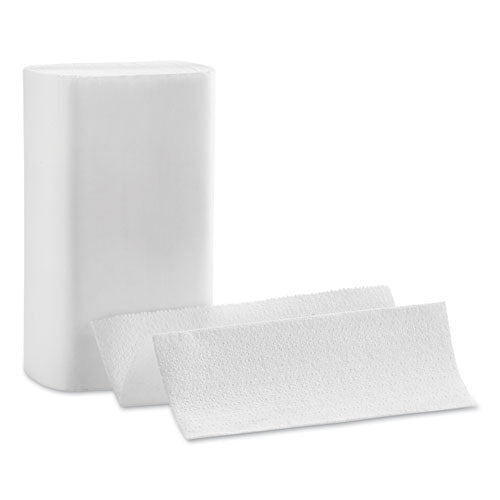 Pacific Blue Select Folded Paper Towels, 1-ply, 9.2 X 9.4, White, 250/pack, 16 Packs/carton